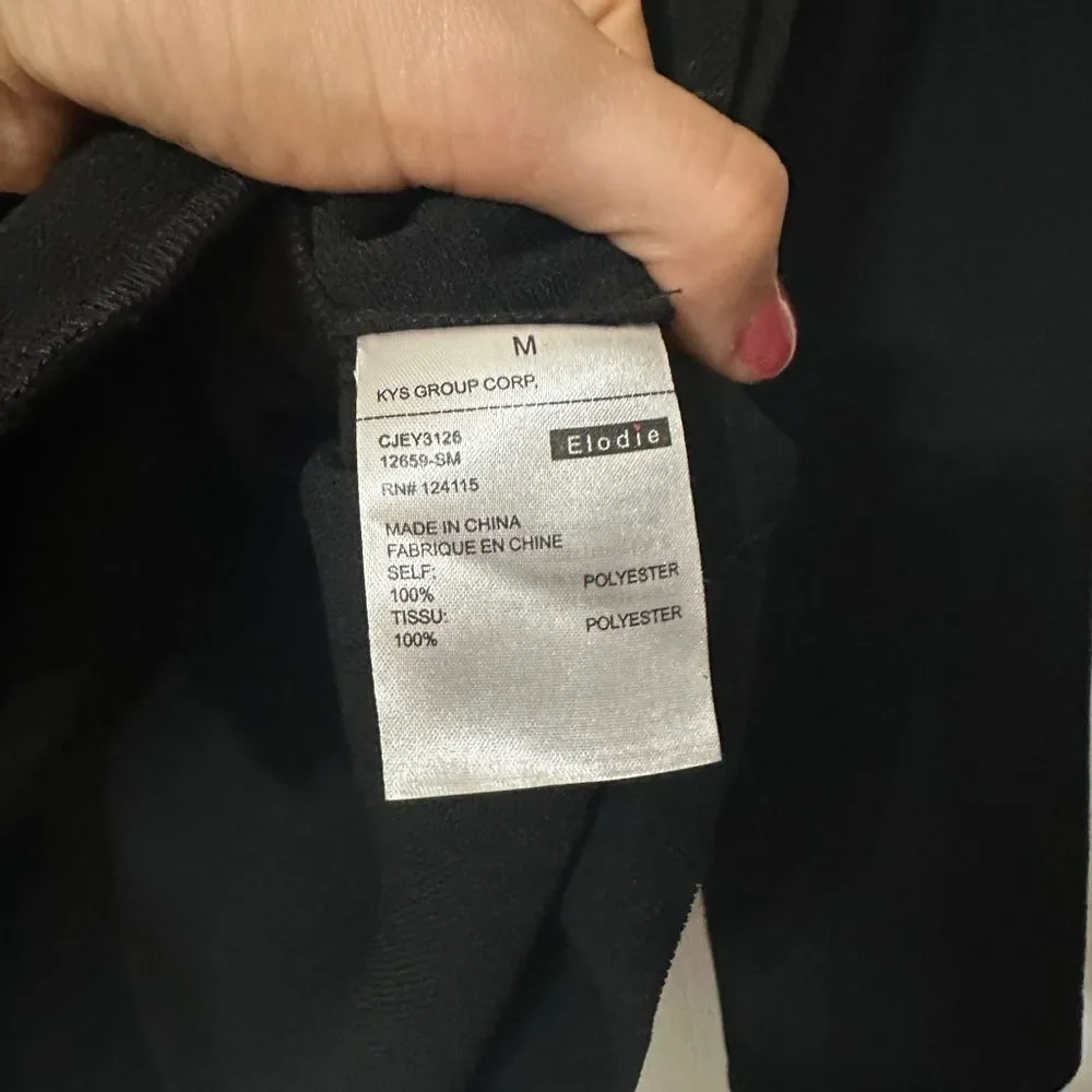 Elodie Black Blazer Jacket | Size M - Picture 4 of 5